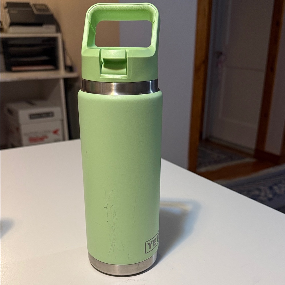 YETI Mint Green Insulated Bottle